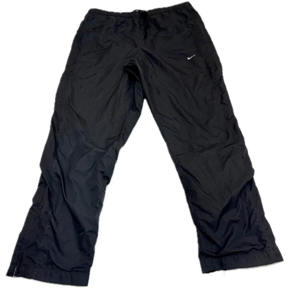 Nike Pants Mens Medium Black Track Gorpcore Streetwear Y2K Sportswear